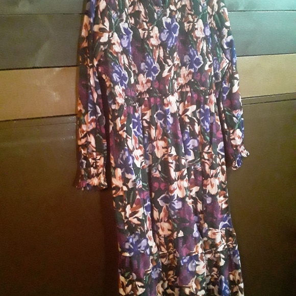 Like new Terra& Sky fall plus 3X midi dress - Picture 2 of 9